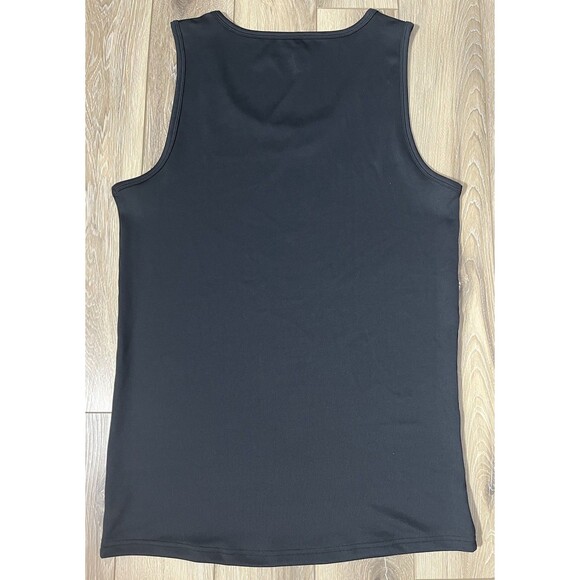 Under Armour Black Athletic Tank Top Mens Sz XXL Loose Fit Gym Training - Picture 5 of 8